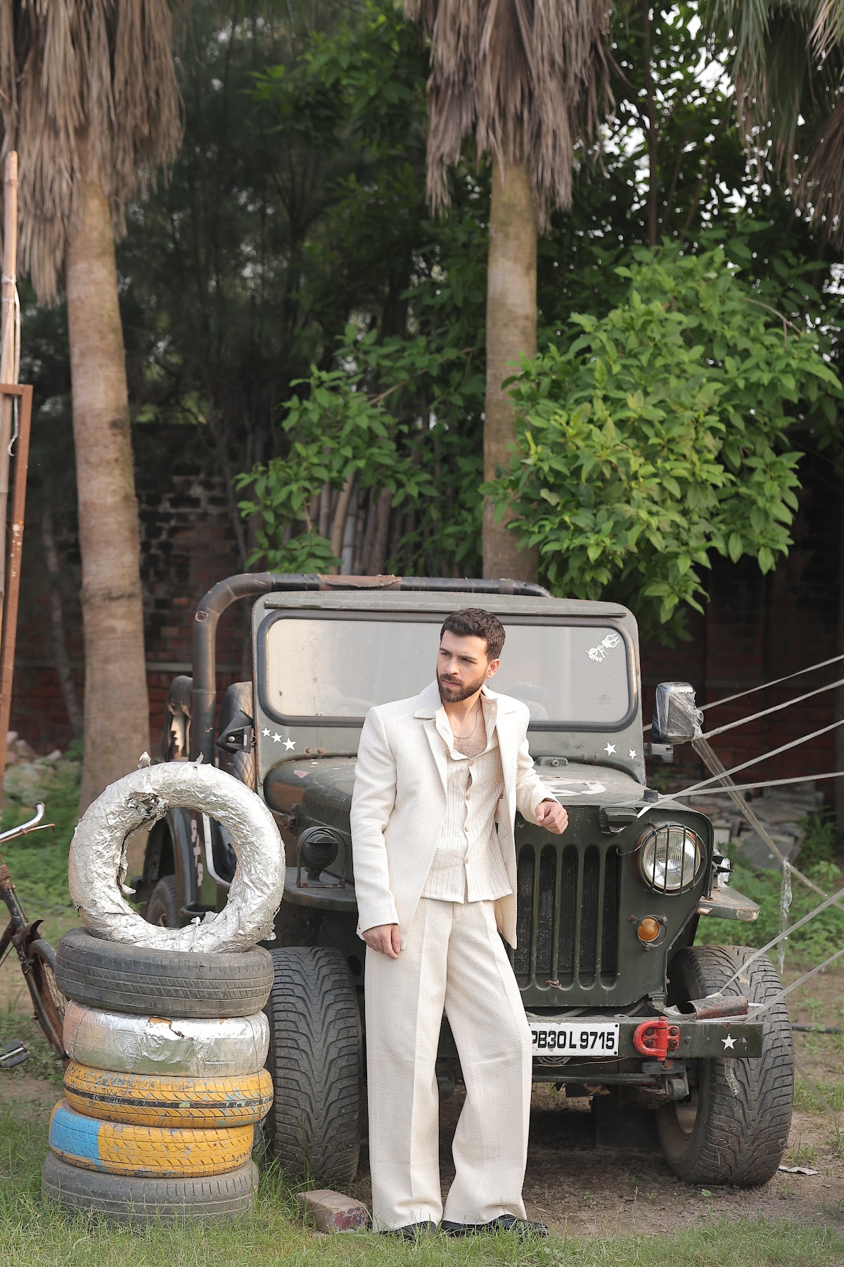 Ivory Tailored Look